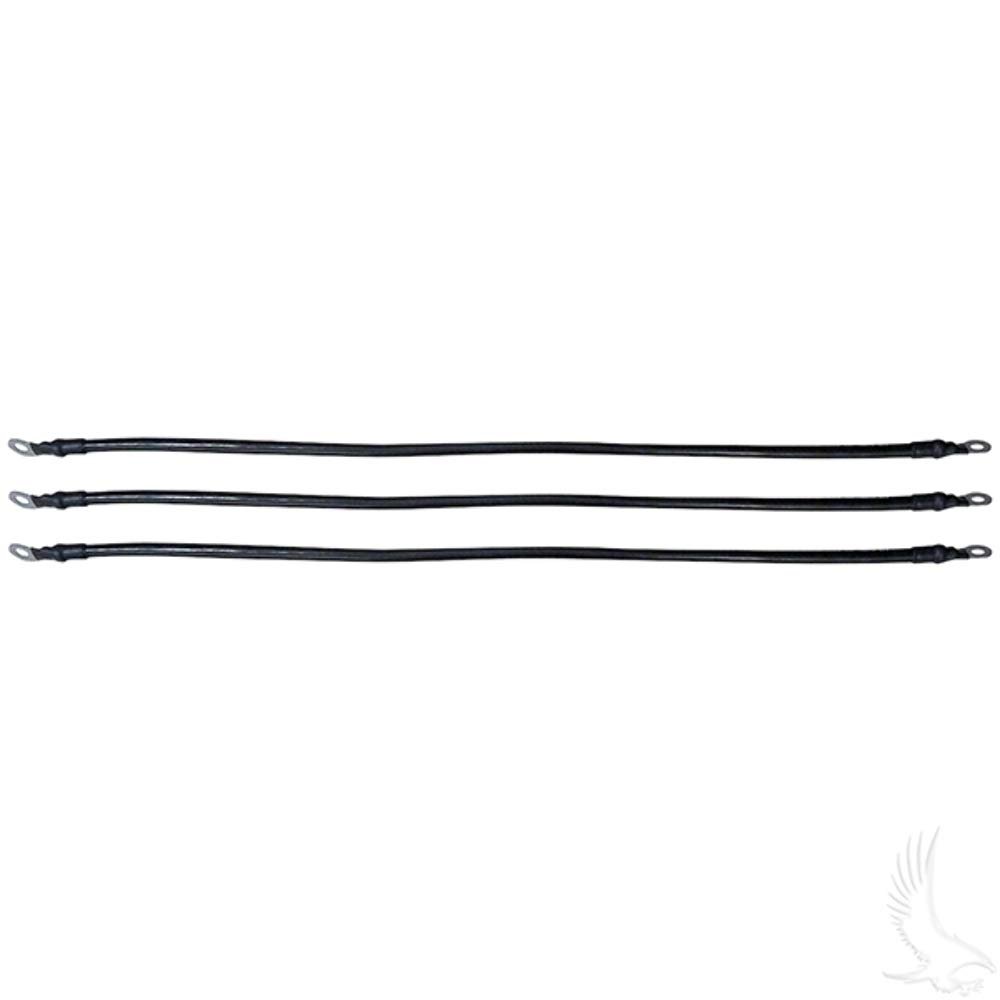 Club Car Precedent Golf Cart Battery Cable Set - 4 Gauge