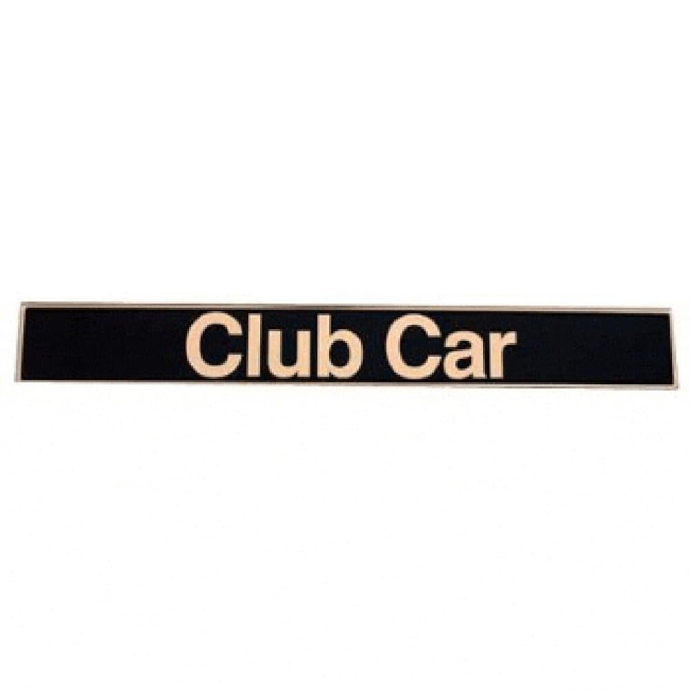Club Car Golf Cart Name Plate 82-04 DS