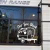 Minglewood Trading Turquoise Our Love Shack Vinyl Decal - Camping Trailer RV - Die Cut Sticker - 24w x 20h inches view 2