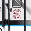 Minglewood Trading Turquoise Our Love Shack Vinyl Decal - Camping Trailer RV - Die Cut Sticker - 24w x 20h inches view 3
