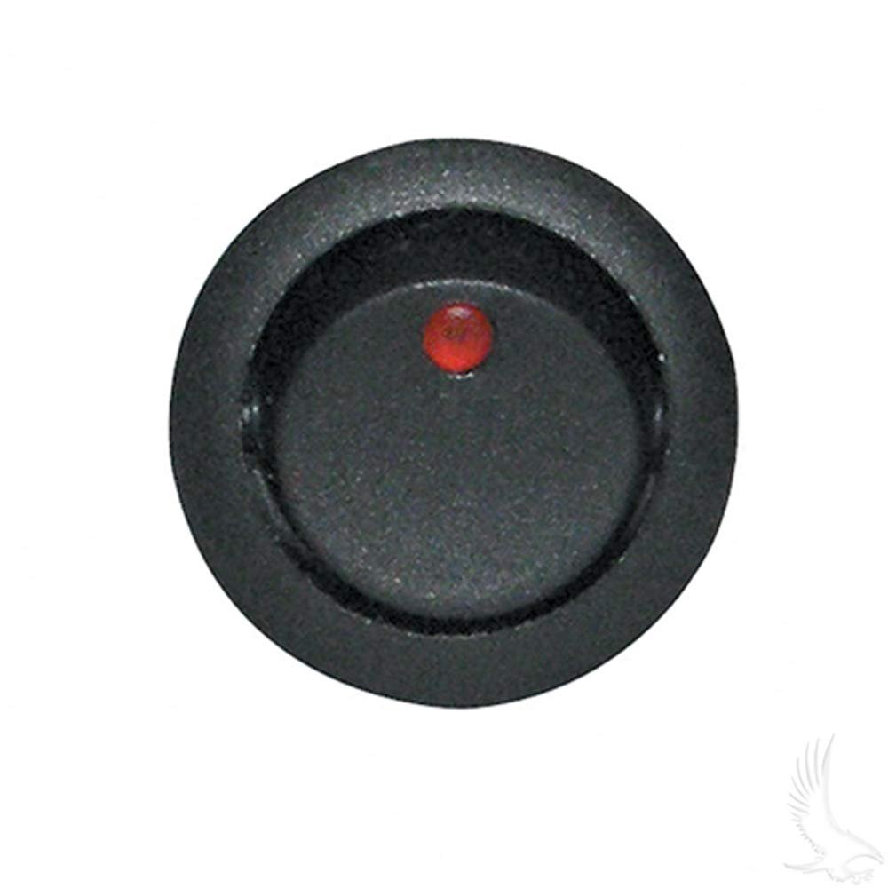 Golf Cart LED Indicator Toggle Switch, 12V/16A- Bag of 5