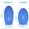 Sargoby Fitness Swim Cap for Dreadlocks and Braids Designed for Bulky and Thick Hairstyles Like Dreadlocks Braids Dreads Locs and Afros view 4