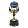 Express Medals Each 7.5 inch Cheerleading Trophy AwardIncludes a Removable Wearable Silicone Victory Wrist Band view 1