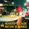 TJUTR Women's Night-Vision Glasses for Driving, Polarized Yellow Lens Reduce Glare Safety Nighttime UV Protection view 2