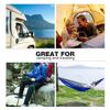 REDCAMP Fleece Sleeping Bag Liner with Hood, Great for Adult Warm or Cold Weather, 87" Long Full Sized Zipper Camping Blanket for Outdoor, Blue view 3