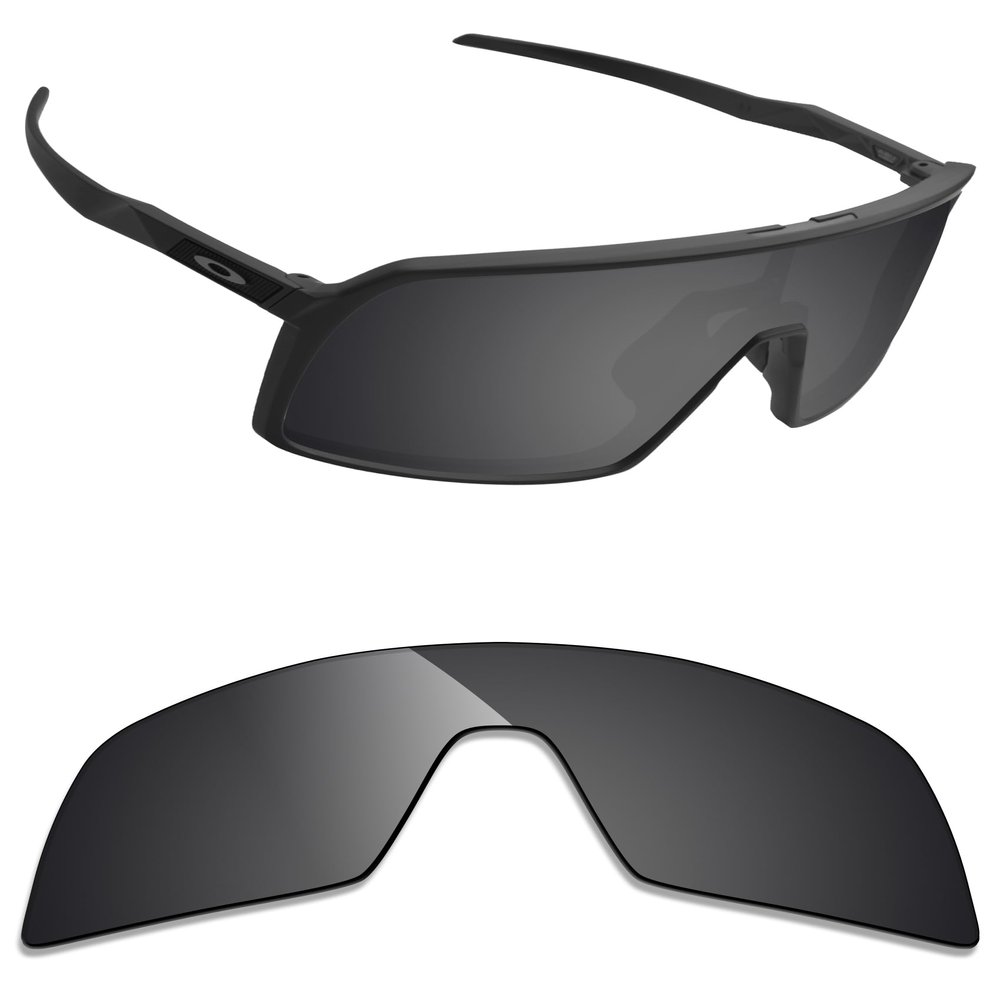 Alphax Stealth Black Polarized Replacement Lenses for Oakley Sutro OO9406 Sunglasses