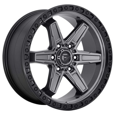 D698 17X9 6X5.5 MT-GNMTL-BBR -12MM CUSTOM RIM