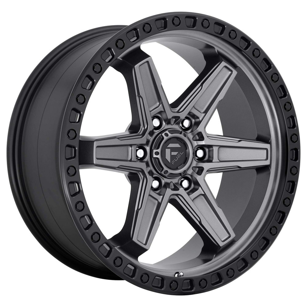D698 17X9 6X5.5 MT-GNMTL-BBR -12MM CUSTOM RIM