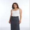 Air Curvey 4 Pack Camisole Tops for Women Basic Undershirt Tanks Adjustable Spaghetti Straps Camis Seamless Soft Layering Top Black White Grey Wine Red M view 3