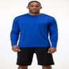 DEVOPS 2 Pack Men's Sun Protection Shirts UV SPF Long Sleeve Rash Guard Fishing Running Garden Cycling Garage Shirt Homewear Quick Dry Lightweight (Medium, Dark Royal) view 2