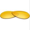 BLAZERBUCK Anti-salt Replacement Lenses for Oakley Dispatch 2 OO9150 - High Intensity yellow view 1