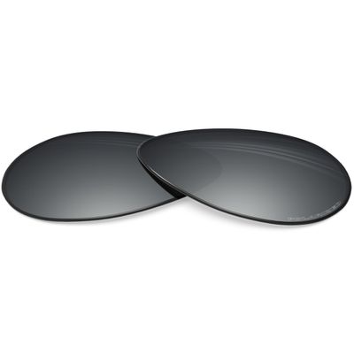 BLAZERBUCK Anti-salt Polarized Replacement Lenses for Oakley Dispatch 2 OO9150 - Silver Chrome