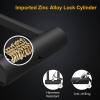 UBULLOX Bike U Lock Heavy Duty Bike Lock Bicycle U Lock, 16mm Shackle and 4ft/6ft Length Security Cable with Sturdy Mounting Bracket for Bicycle, Motorcycle and More view 3