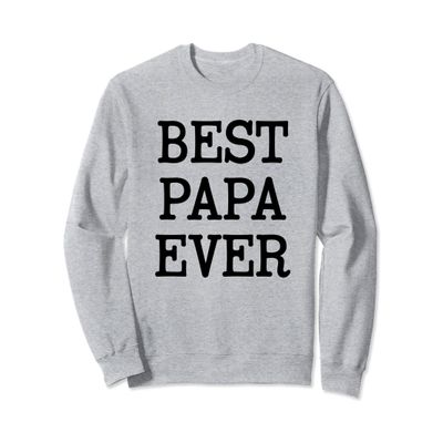 Best Papa Ever Funny Grandpa from Grandchildren Sweatshirt