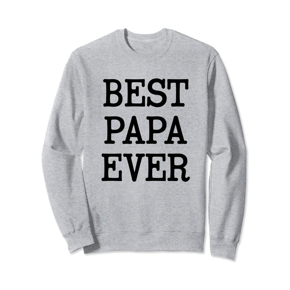 Best Papa Ever Funny Grandpa from Grandchildren Sweatshirt
