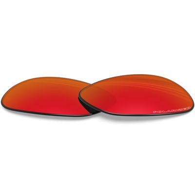 BLAZERBUCK Anti-salt Polarized Replacement Lenses & Sock Kit for Oakley Crosshair 1.0 (2005) - Fire Red