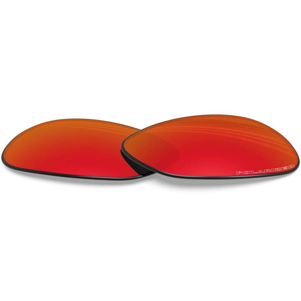 BLAZERBUCK Anti-salt Polarized Replacement Lenses & Sock Kit for Oakley Crosshair 1.0 (2005) - Fire Red