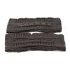 Sevenfly 1 Pairs Women Winter Warm Knit Fingerless Gloves Hand Crochet Thumbhole Arm Warmers Mittens(Dark Gray) view 2