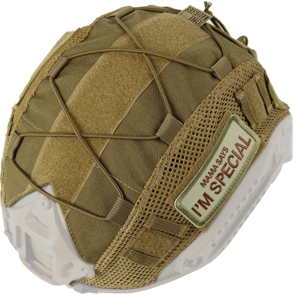 OneTigris Helmet Cover, Tactical Fast Cloth for Ops-Core Fast PJ Helmet in Size M/L, OneTigris PJ Airsoft Cover in Size M/L