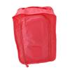 Timesuper Travel Shoe Bag with Zipper Foldable Waterproof Portable Storage Organizer Bags,Pink view 3