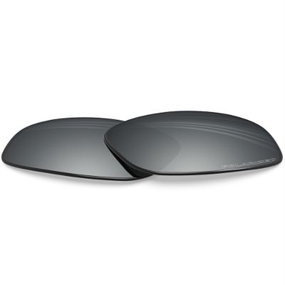 BlazerBuck Anti-salt Polarized Replacement Lenses for Oakley Dispute OO9233 - Silver Chrome