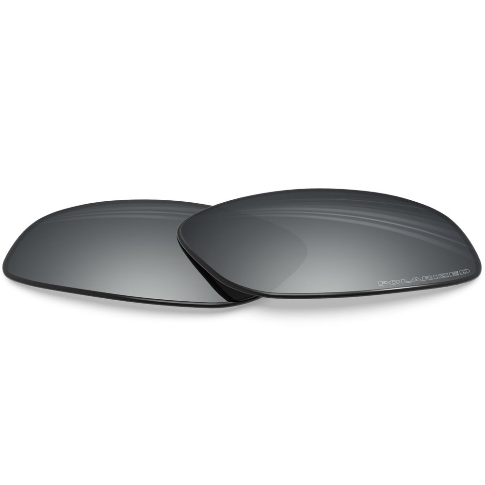BlazerBuck Anti-salt Polarized Replacement Lenses for Oakley Dispute OO9233 - Silver Chrome