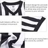 ChinFun Sporting Goods Referee Shirt for Mens and Womens, Black and White Stripe Umpire Jersey V Neck Ref Uniform for Football Halloween Size L view 2