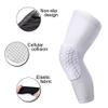 PISIQI Knee Pads Compression Pads Long Leg Sleeve Collision Avoidance Brace Protection Knee Sleeve for Basketball Football Volleyball Cycling (1 Pair) view 2
