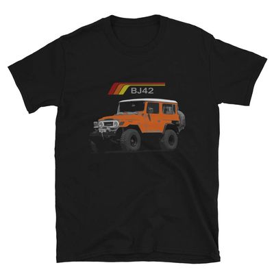 1984 BJ42 Vintage Truck Short-Sleeve Unisex T-Shirt Black