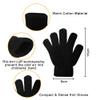 ONESING 5 Pairs Kids Gloves Knit Gloves for Kids Winter Gloves Stretchy White Kid Glove Solid Finger Boys Glove for Girls Boys view 2