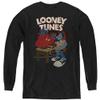 Looney Tunes Dj Looney Tunes Youth Long Sleeve T Shirt, X-Large Black view 1