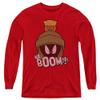 Looney Tunes Kaboom Youth Long Sleeve T Shirt, Large Red view 1