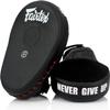 Fairtex FMV13 Maximized Focus Mitts for Boxing, Muay Thai Kickboxing, MMA (Black) view 1