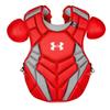 UA UACPCC4-SRP Scarlet Red Senior 12-16 Pro Chest Protector Baseball view 1