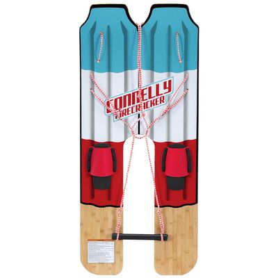 CWB Connelly Firecracker, Kids Waterski Trainer, red/White/Blue, 48in/ 1-4'