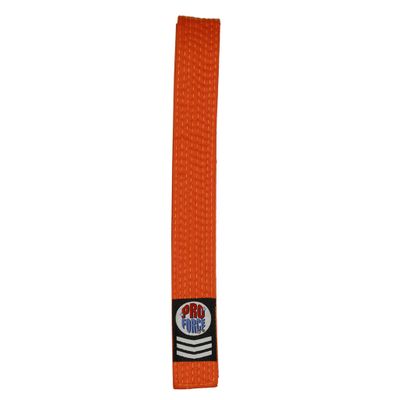 ProForce Extra Long Karate/Martial Arts Rank Belts (Orange, 8-145")