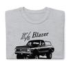 1971 Chevy K5 Blazer Short-Sleeve Unisex T-Shirt Sport Grey view 2