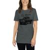1971 Chevy K5 Blazer Short-Sleeve Unisex T-Shirt Dark Heather view 2