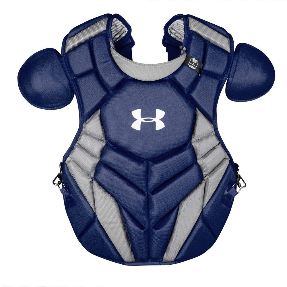 Under Armour UACPCC4-SRPNA UA Pro4 / Chest Protector/Senior/Ages 12-16/14.5" Meets Nocsae Chest Protector Standard (Nd200) NA