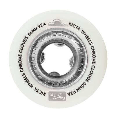 Ricta 56mm Chrome Clouds Black 92a Wheels