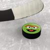 GRAPHICS & MORE Sesame Street Oscar The Grouch Face Ice Hockey Puck view 2