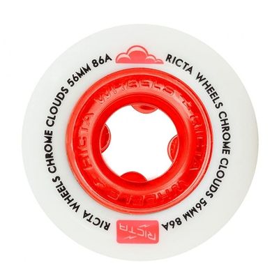 Ricta 56mm Chrome Clouds Red 86a Wheels