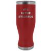 HollyWood & Twine Funny Professor Tumbler College Professor Gifts for Men Women It's in The Syllabus Metal Mug Insulated Hot Cold Travel Cup 20oz BPA FreeBPA Free view 1