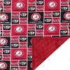 Future Tailgater Alabama Crimson Tide Licensed Minky Blanket Throw (60" x 42") view 1