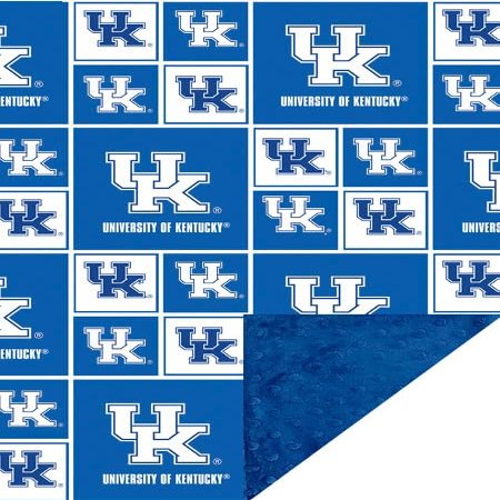 Future Tailgater Kentucky Wildcats UK Licensed Minky Blanket Throw (60"" x 42"")