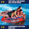 WOW Sports Pro Thriller 3 Towable Tube for Boating - 1 to 3 Person Towable - Durable Tubes for Boating view 4