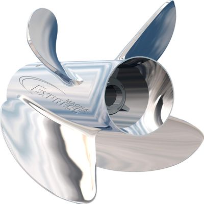 Turning Point Express Mach4 - Right Hand - Stainless Steel Propeller - EX-1423-4 - 4-Blade - 14.3" x 23 Pitch