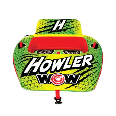 WOW Sports Howler Towable Tube for Boating - 1 to 2 Person Towable - Durable Tubes for Boating