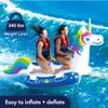 WOW Sports Unicorn Towable Tube for Boating - 1 to 2 Person Towable - Durable Tubes for Boating view 3