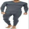 Thermajohn Long Johns Thermal Underwear for Men V Neck Fleece Lined Base Layer Set for Cold Weather (X-Large, Charcoal) view 1